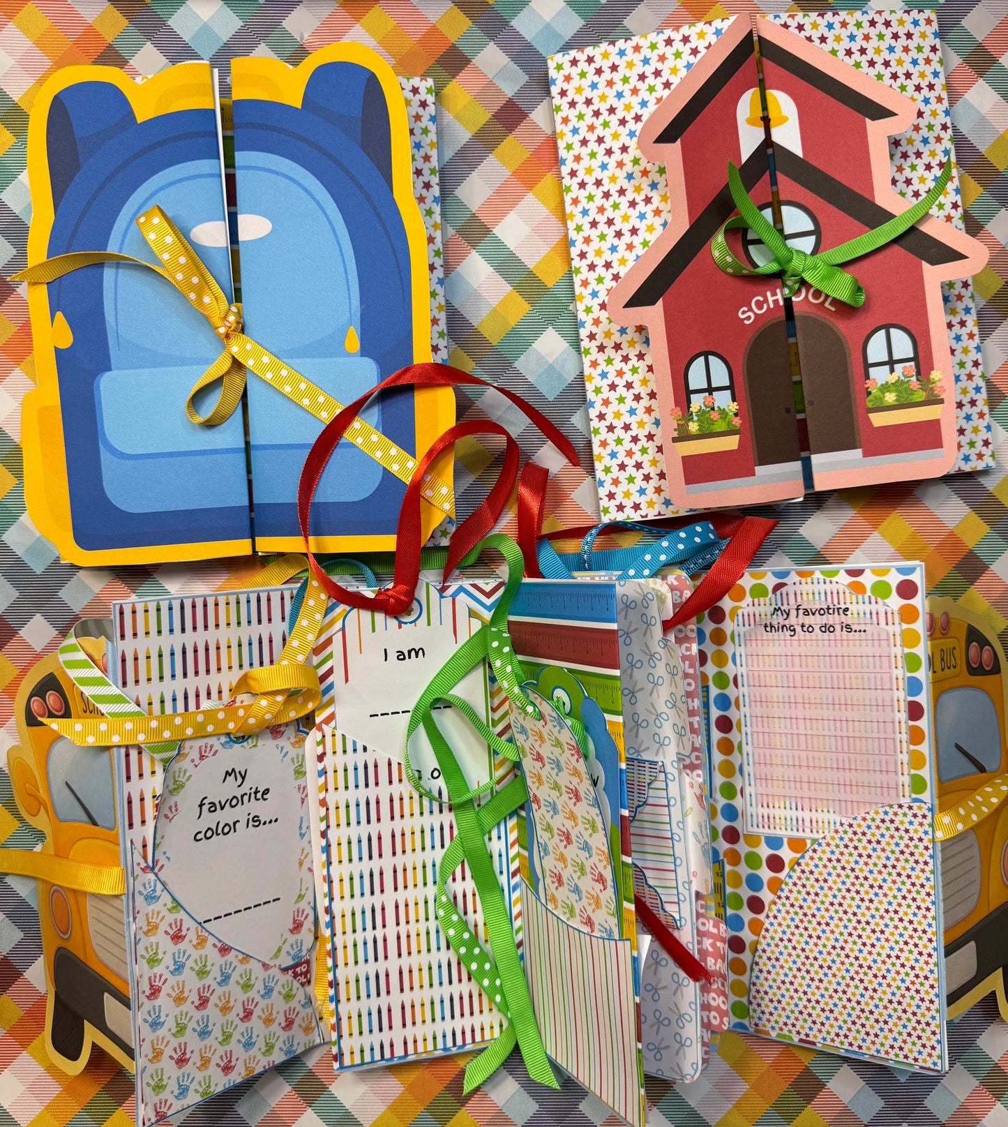 Back to School Keepsake Folio Journal Kit- Paper Craft Socials
