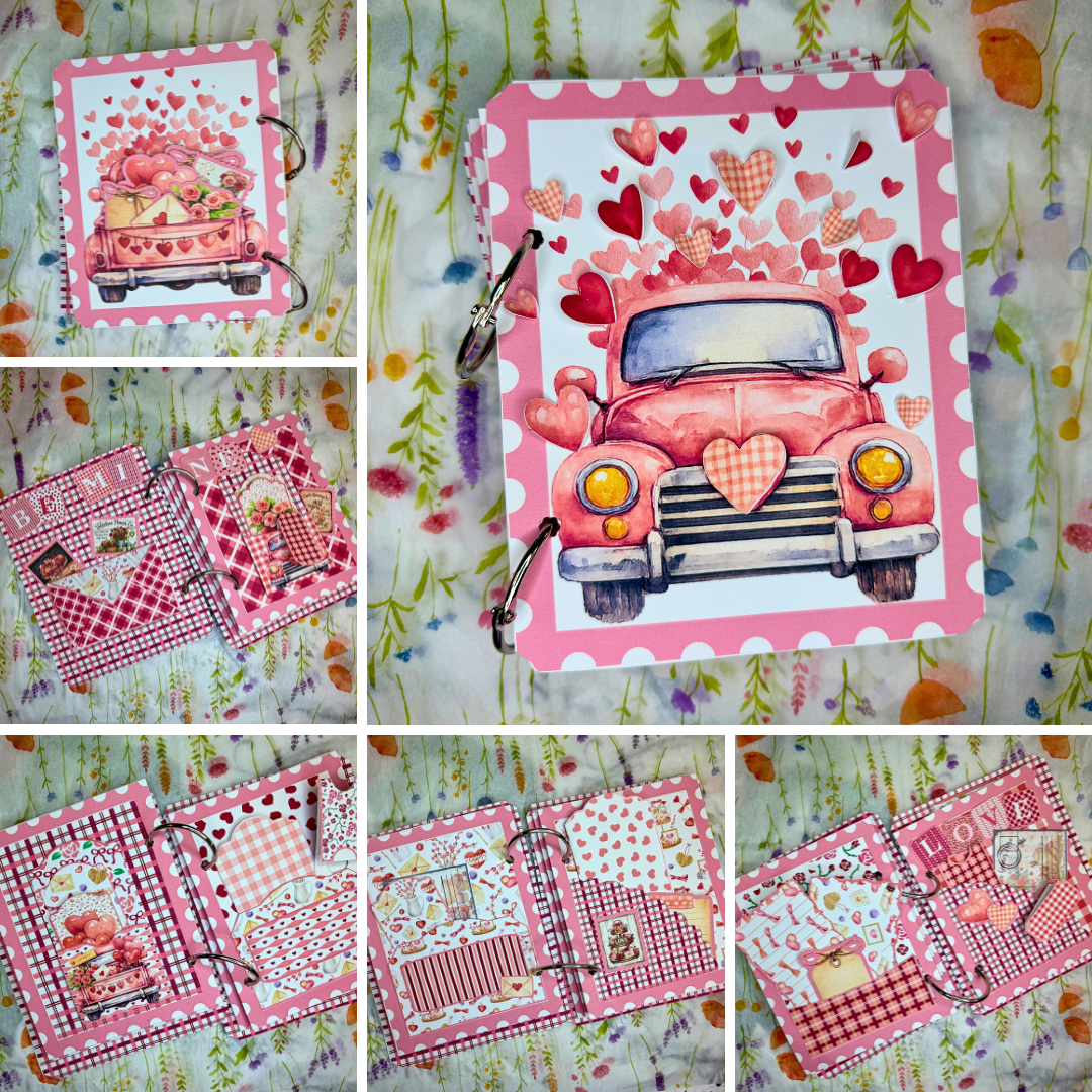 Valentine Special Delivery Creative Junk Journal - Beginner-friendly