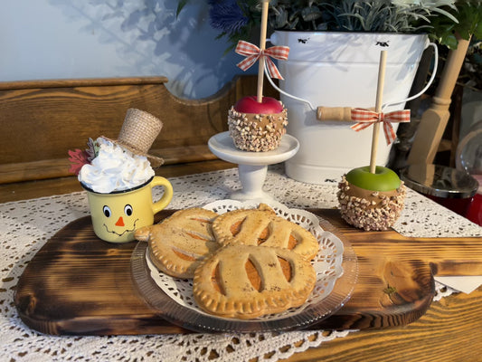 Handcrafted Fake Pumpkin Hand Pies – Perfect for Fall Decorating