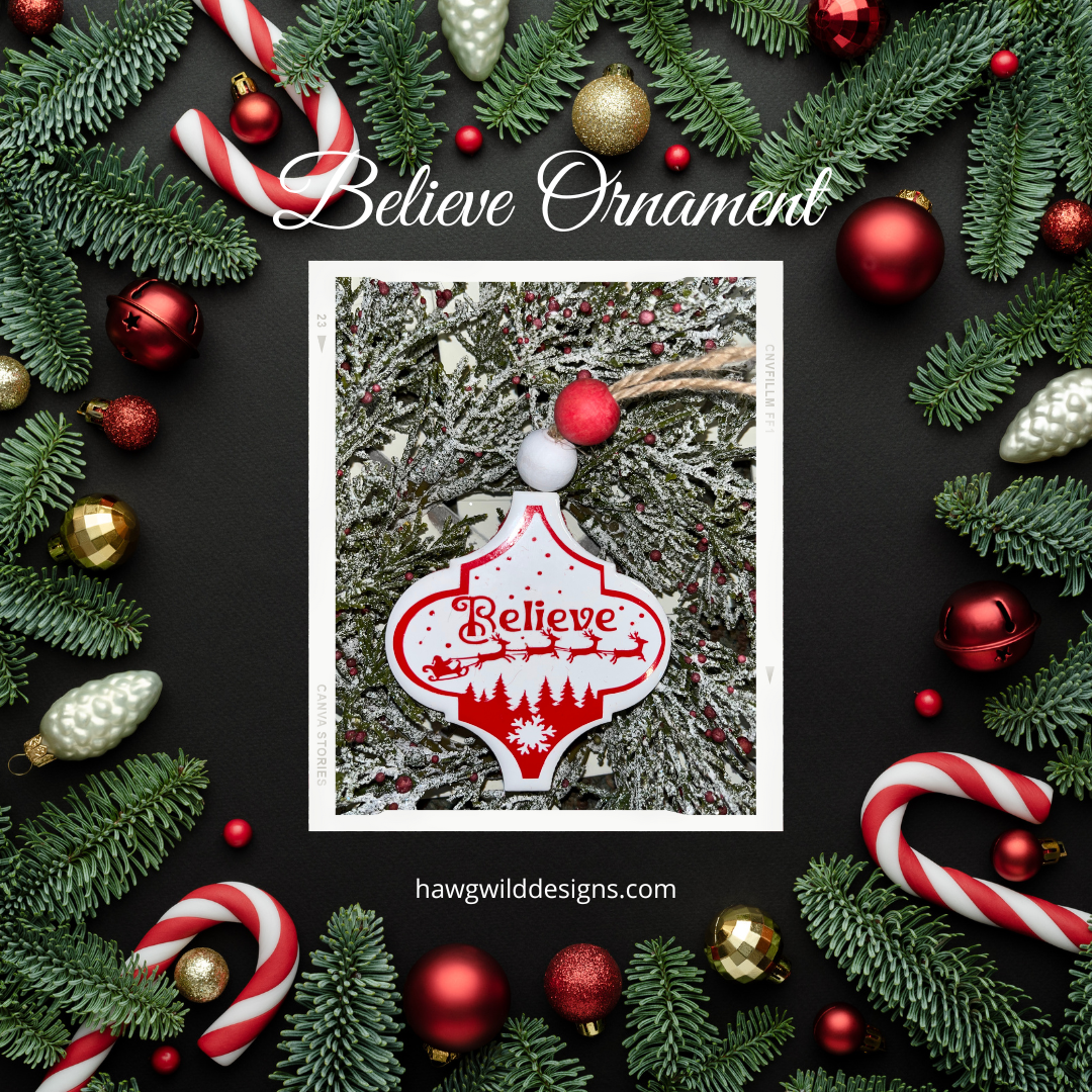 Christmas Ornament, Arabesque Ornament