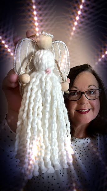Tassel Angel Ornament