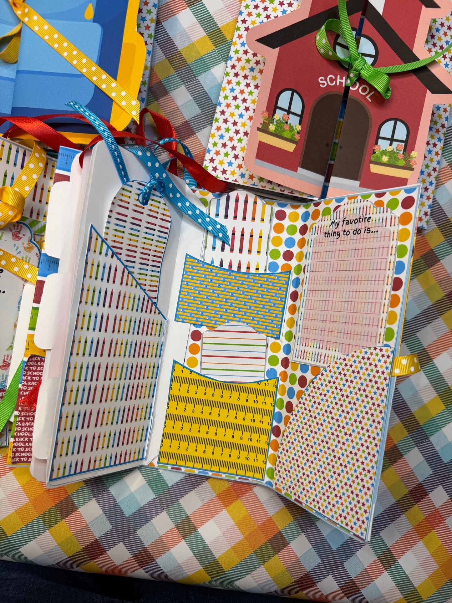 Back to School Keepsake Folio Journal Kit- Paper Craft Socials