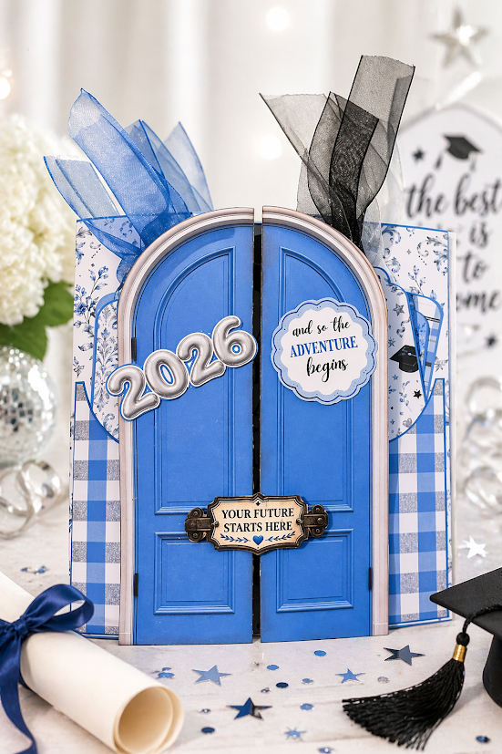 Class of 2026 Graduation Card Digital Download | Adventure Begins Printable