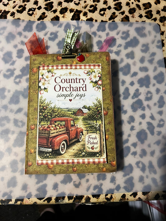 Orchard Days Memory Junk Journal Folio | Printable Journal Kit