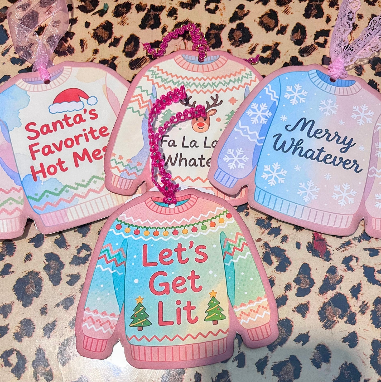 Ugly Sweater Party Journal and Gift Tags