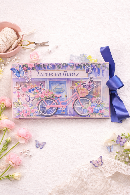 Life in Full Bloom Mini Accordian Journal