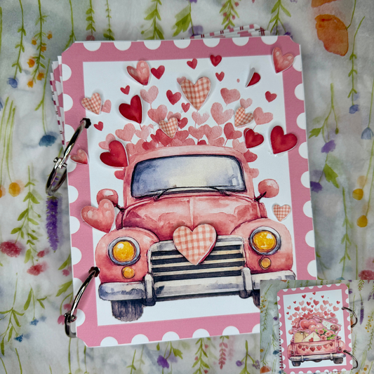 Valentine Special Delivery Creative Junk Journal - Beginner-friendly