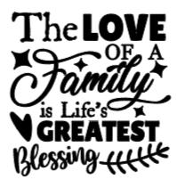 Family-Themed 3 Piece Sign Set
