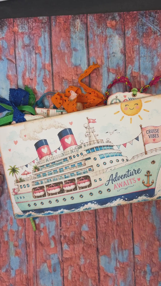 Cruising into Summer Memory Keeper Accordion Journal Kit