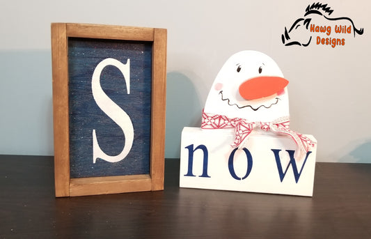 Snowman Block Set, 3 pcs.