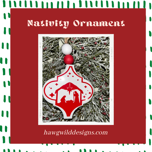Christmas Ornament, Arabesque Ornament